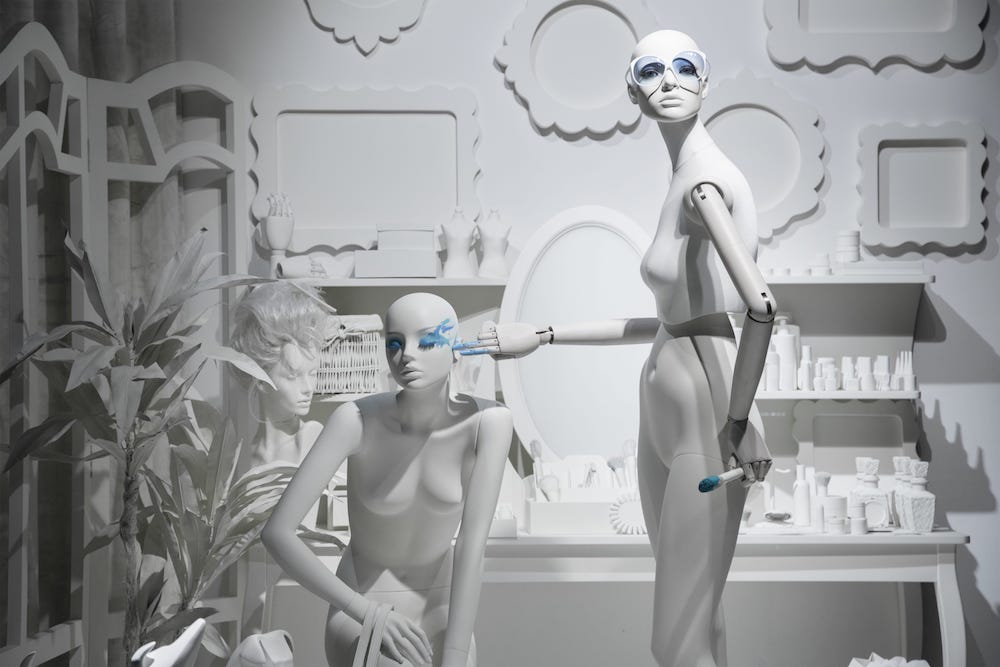 Escaparate White is the new black