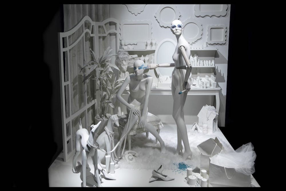 Escaparate White is the new black