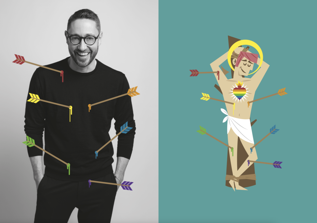 ilustracion-san-sebastian-martir-queer-iñigo-lanz-d-gallery